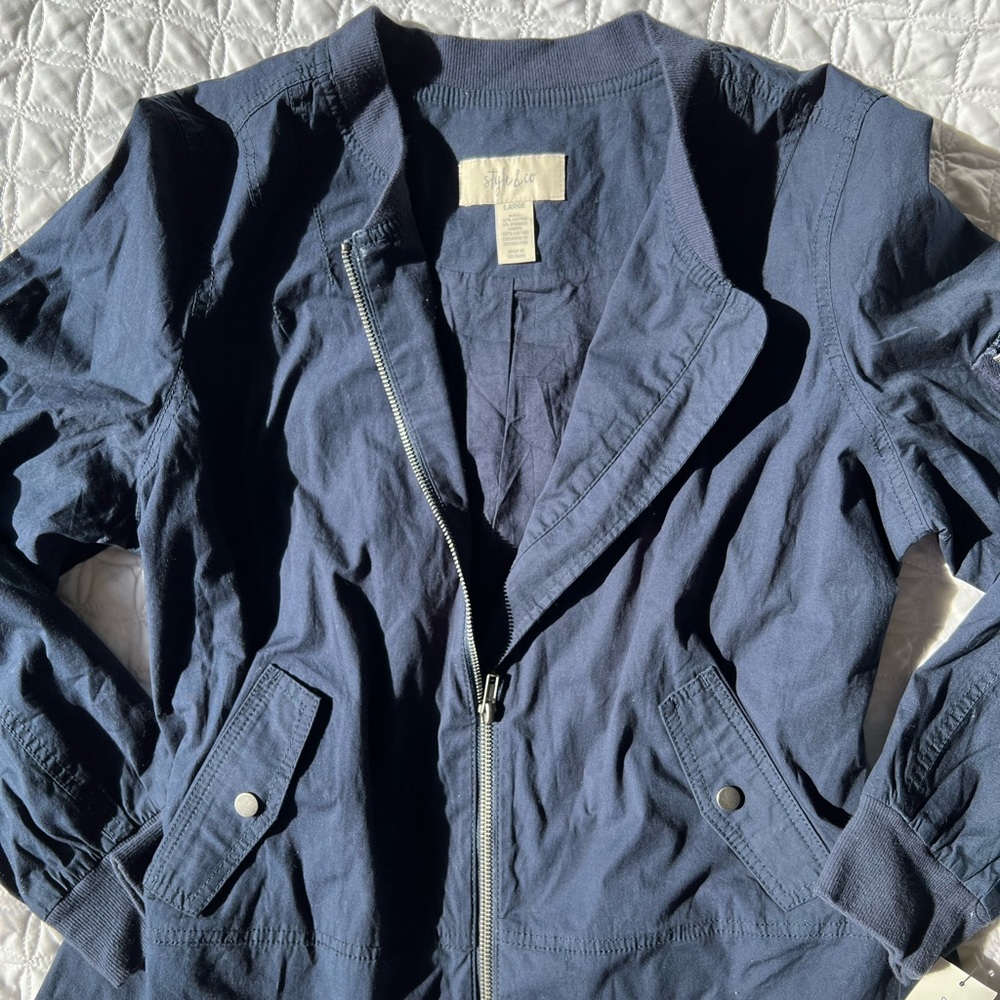 Style&Co Bomber Jacket